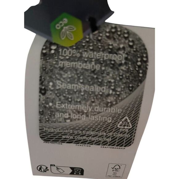 Hunter Womens Boots Short Buckle Snow Buckle Ankle Synthetic Black White Sz 8 - Picture 11 of 11